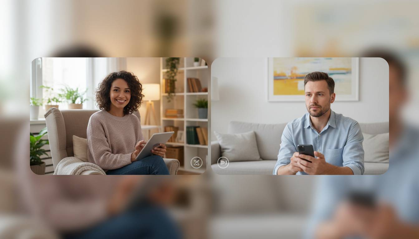 Psychologische Beratung per Video: Was dich wirklich erwartet
