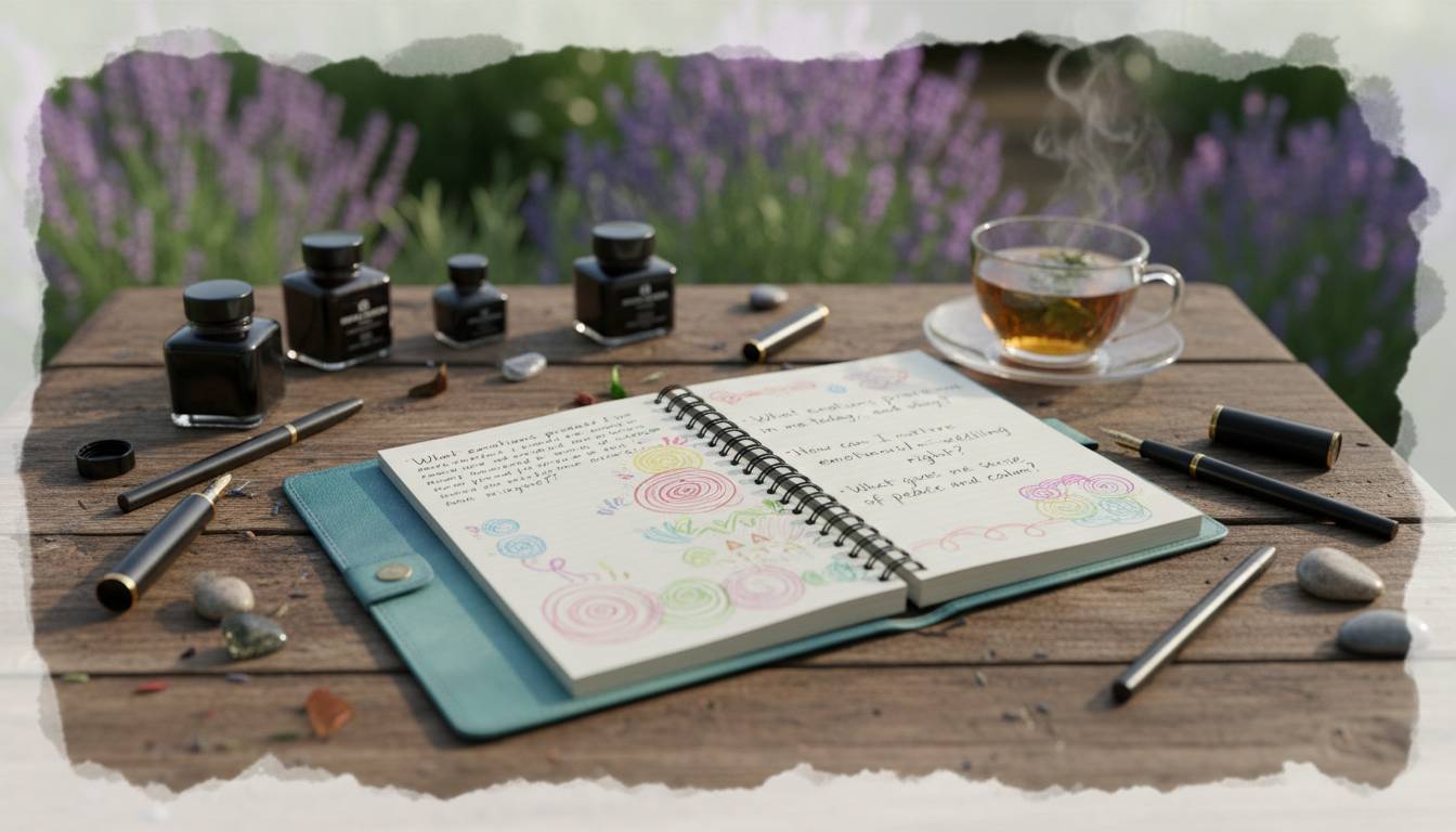Reflective journaling prompts for emotional wellness in the AI age