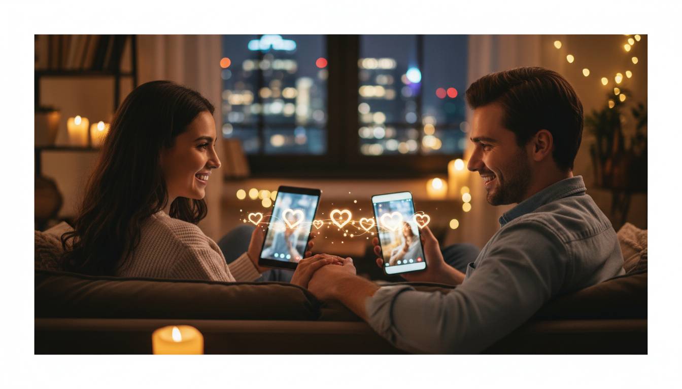 Sind romantische Online-Gespräche ehrlicher als echte Dates?