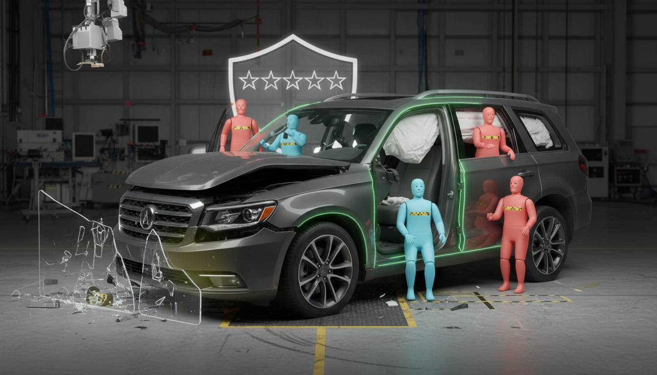 SUV safety ratings in 2026: the lab stars that fail on real roads