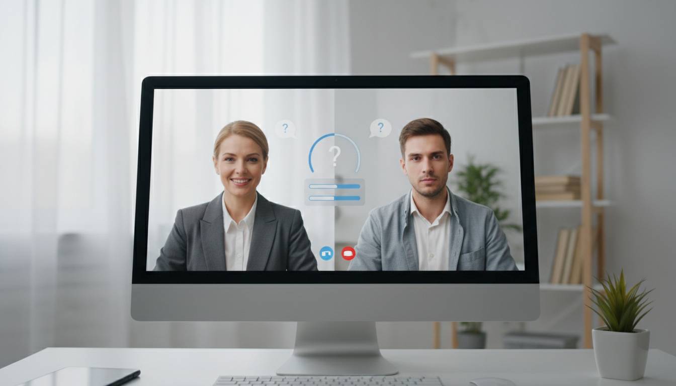 Symulator rozmów rekrutacyjnych online, który odpowiada jak rekruter