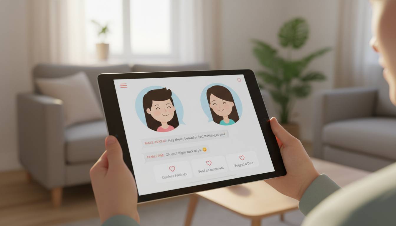 Czy odważysz się na wirtualną miłość? Symulator rozmów romantycznych online odsłania sekrety