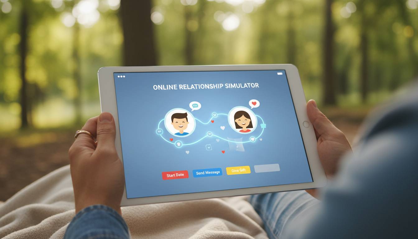 Czy odważysz się na cyfrową miłość? symulator związków internetowych bez tabu