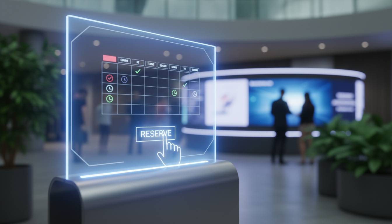 System elektronicznej rezerwacji spotkań, który sam domyka wizyty