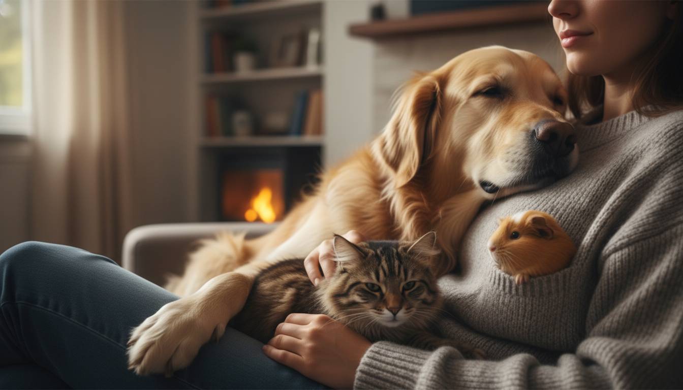 Tierische Unterstützung bei Angstzuständen – von echter Nähe bis KI-Katze
