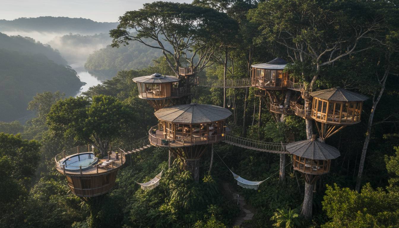 Would you really survive a night in a treehouse hotel?