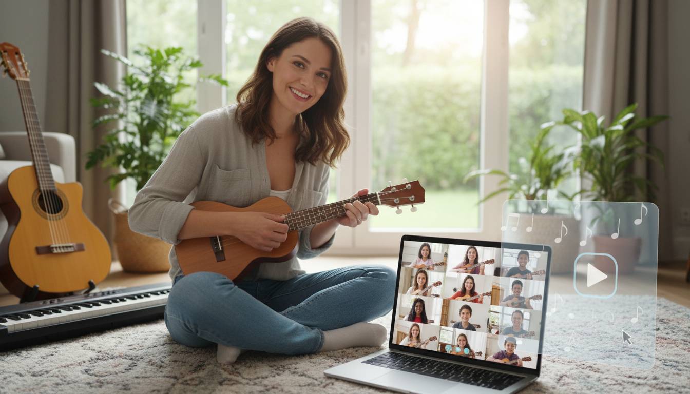 Czy ukulele online korepetycje to ściema? 7 faktów, które cię zaskoczą