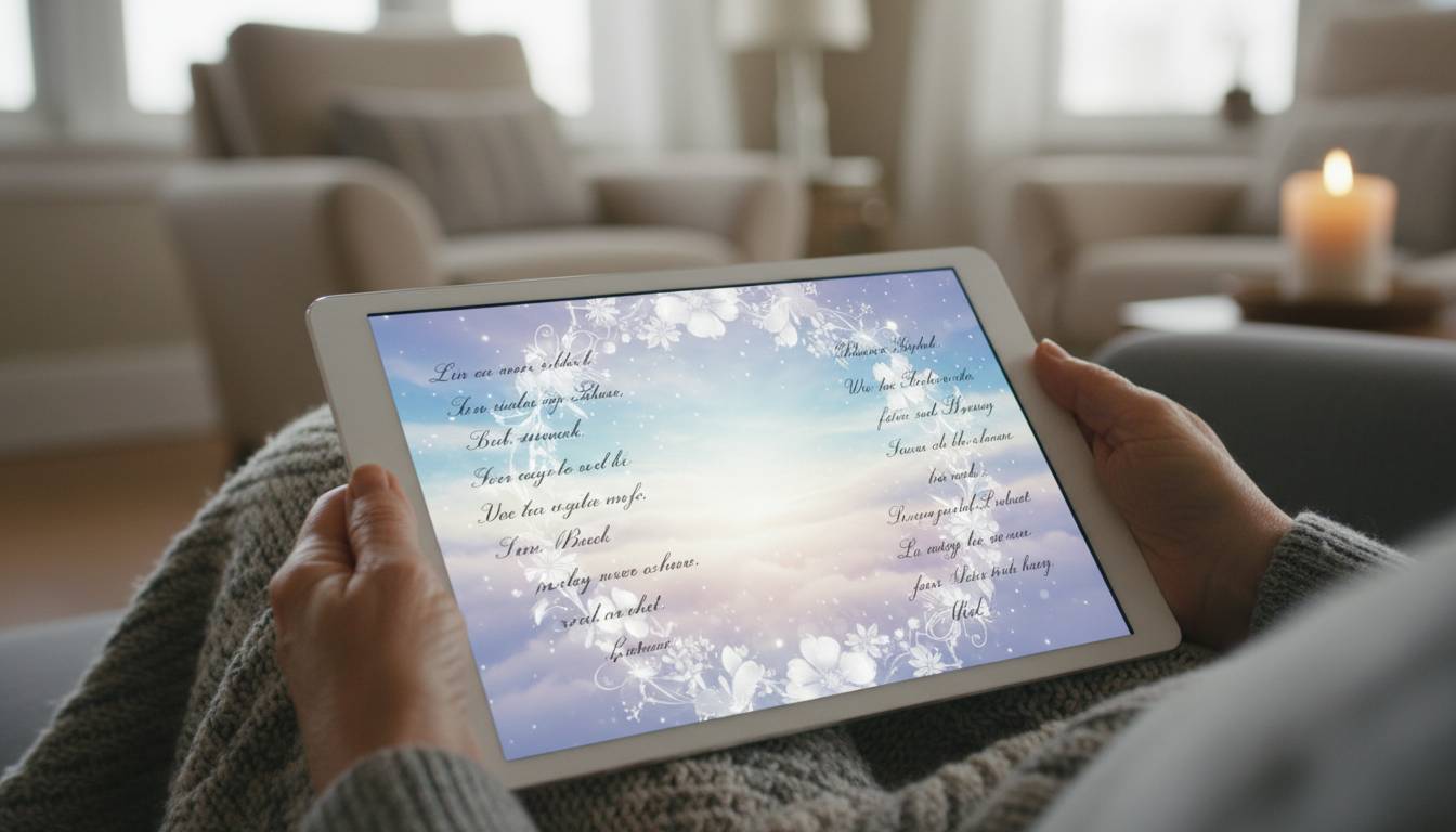 How Virtual Memorial Condolence Messages Create Real Connection