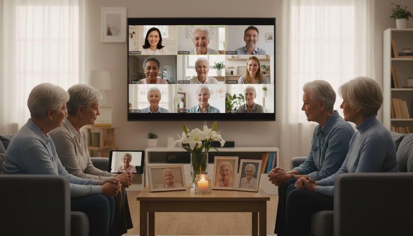 Are virtual memorial gatherings the future of grief?