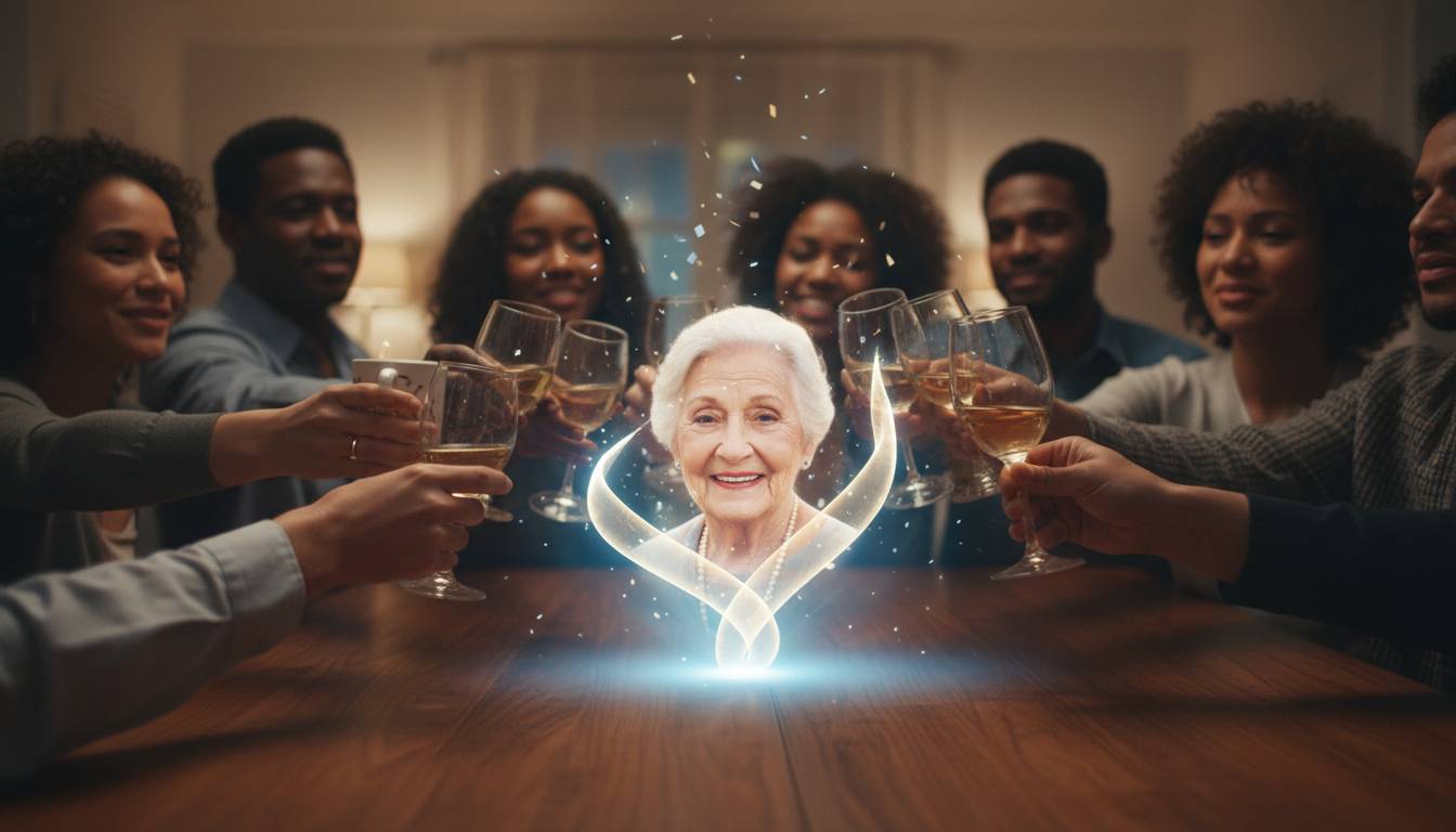 Virtual memorial toast examples that actually help people heal