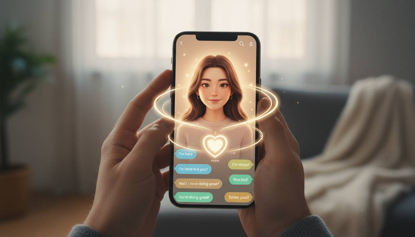 Virtuelle Freundin App: Wie KI deine Einsamkeit wirklich heilt?