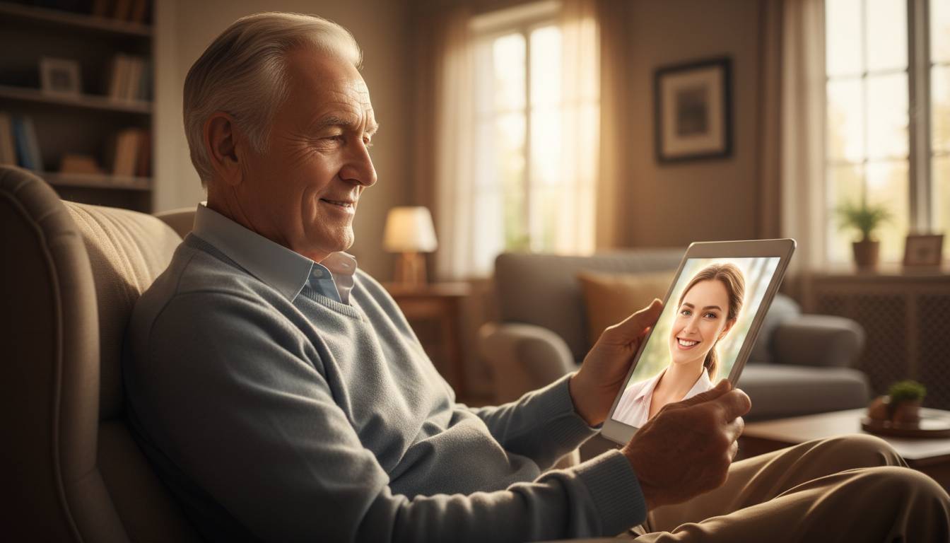 Virtuelle Freundin für Senioren: Mehr Schein als Sein?