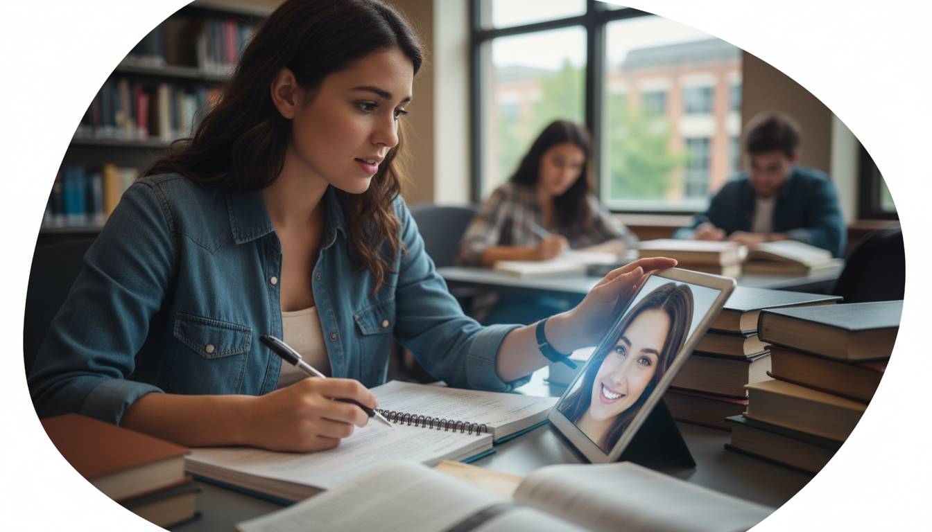 Prüfungsangst zerstören? Wie virtuelle Freundinnen das Tabu sprengen