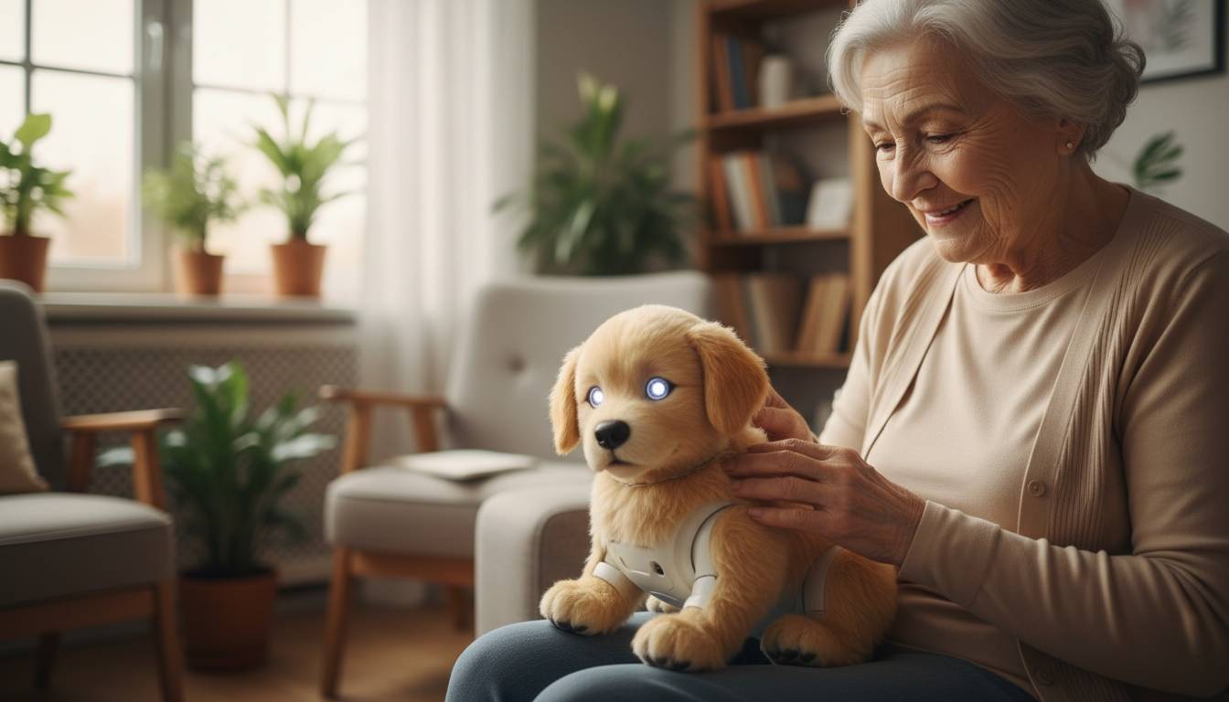 Vergiss echte Hunde: Virtuelle Haustiere für Demenzkranke verändern alles!