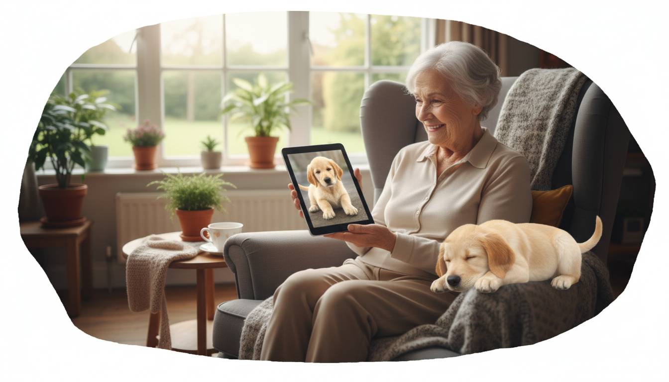 Was, wenn dein bester Freund digital wäre? Virtuelle Hunde für Senioren