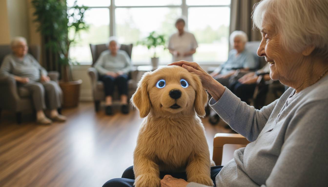 Digitale Hunde in Pflegeheimen: Was keiner erwartet hat!