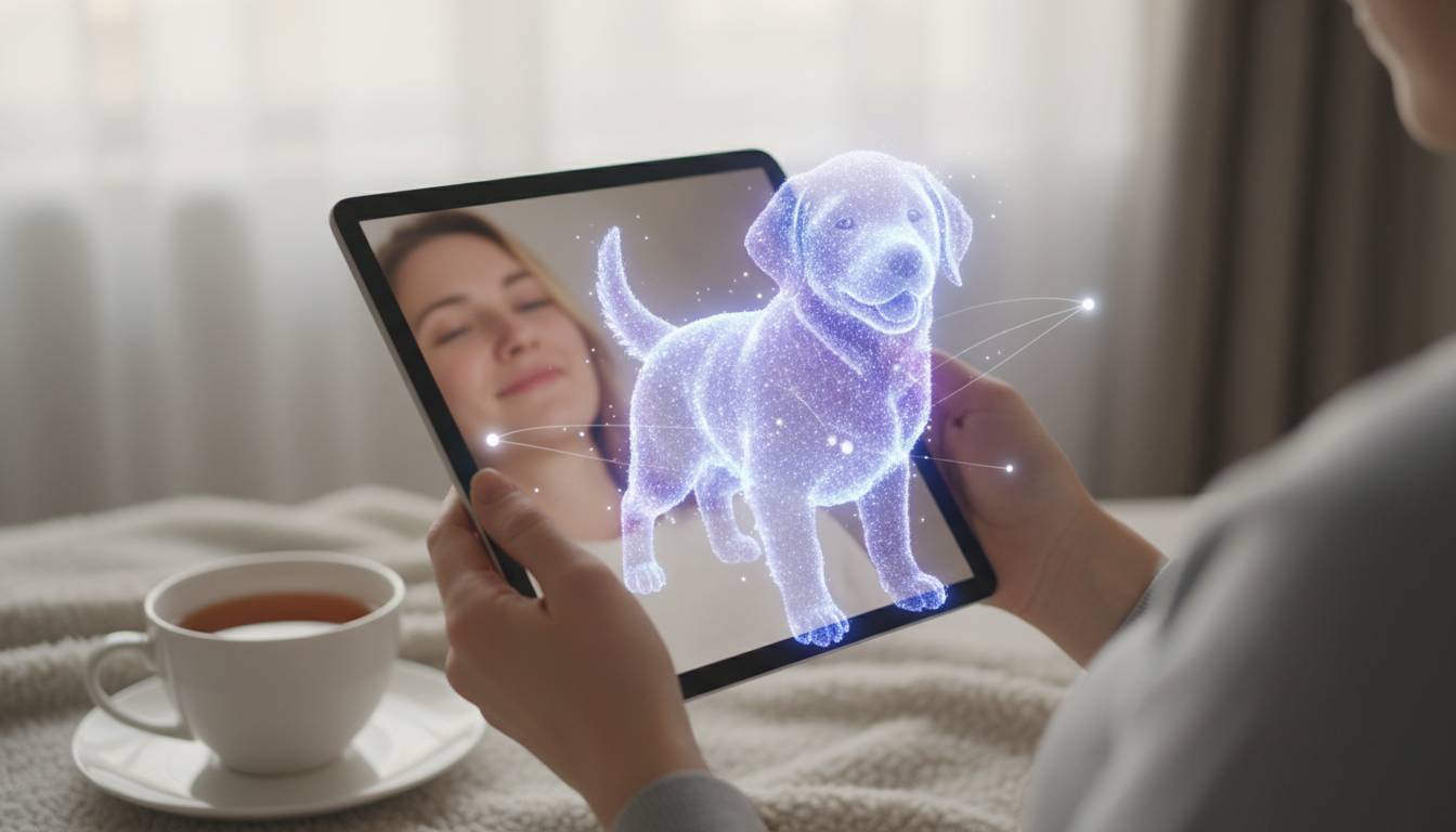 Virtuelle Hunde gegen Einsamkeit: Digitale Therapie oder nur Trostpflaster?