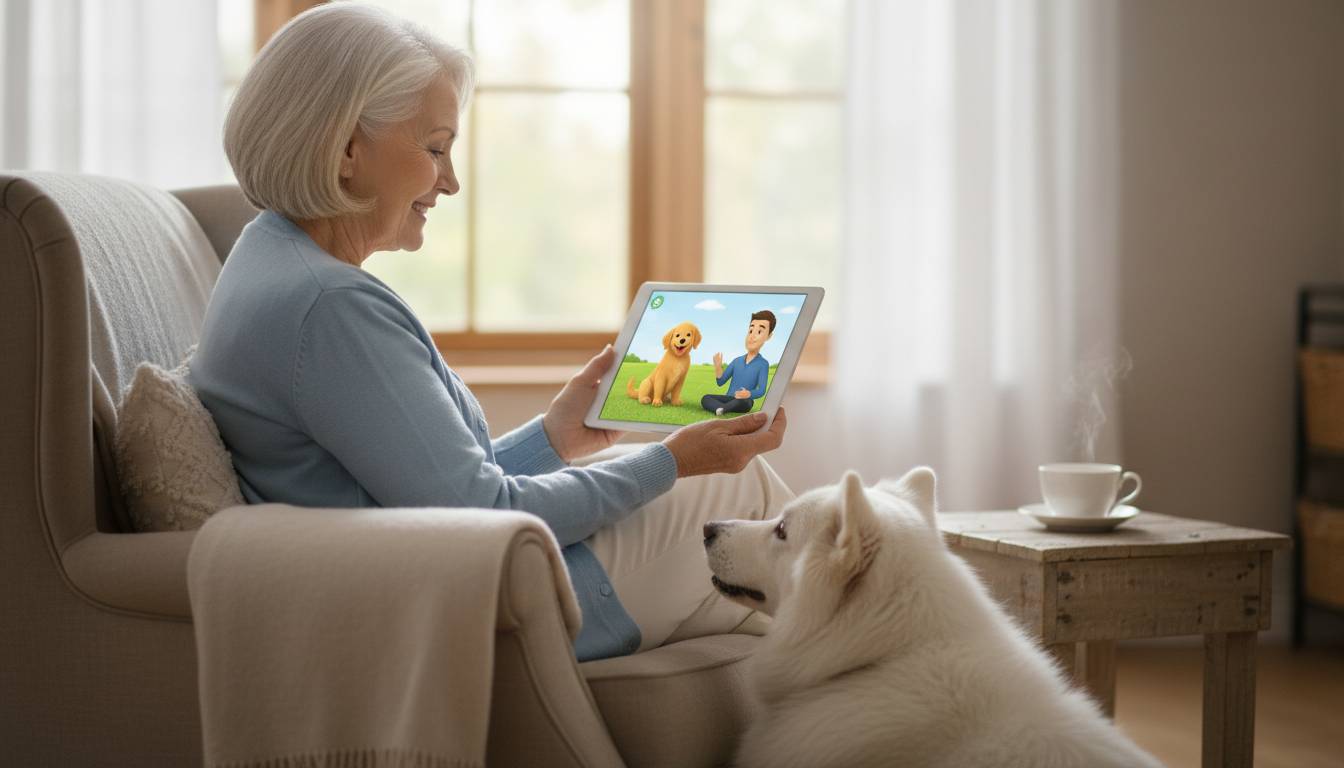 Virtuelle Hundeerziehung: Warum Senioren jetzt umdenken sollten