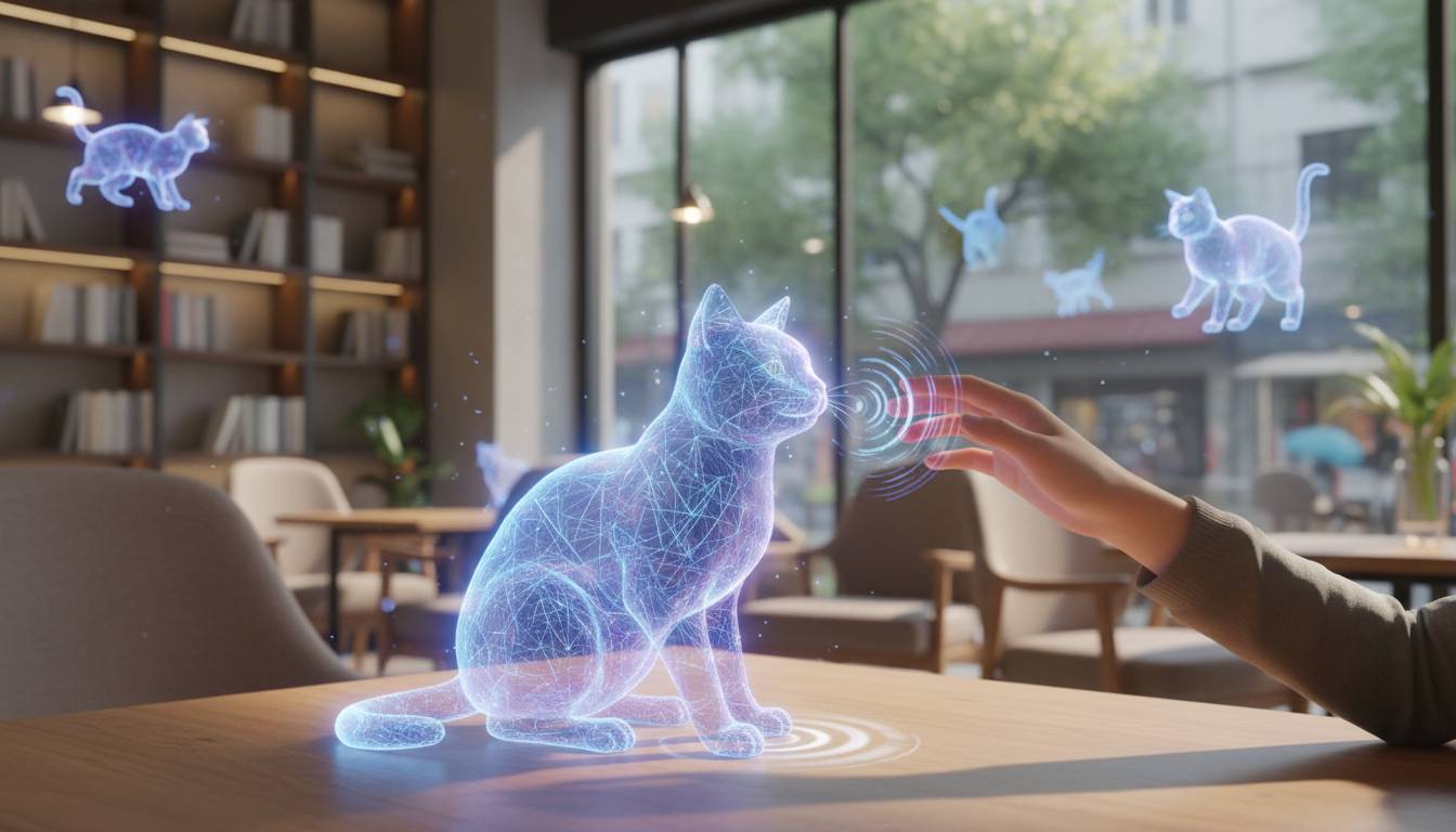 Kann eine virtuelle Katze das Café-Gefühl retten?