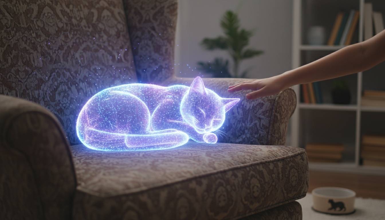 Virtuelle Katze als Ersatz für lebende Tiere – Trost oder Täuschung?
