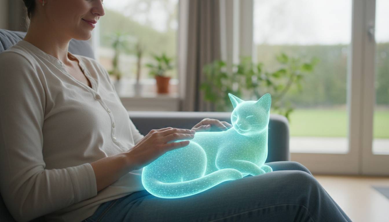 Virtuelle Katze für psychische Stabilität: Trost aus der KI?
