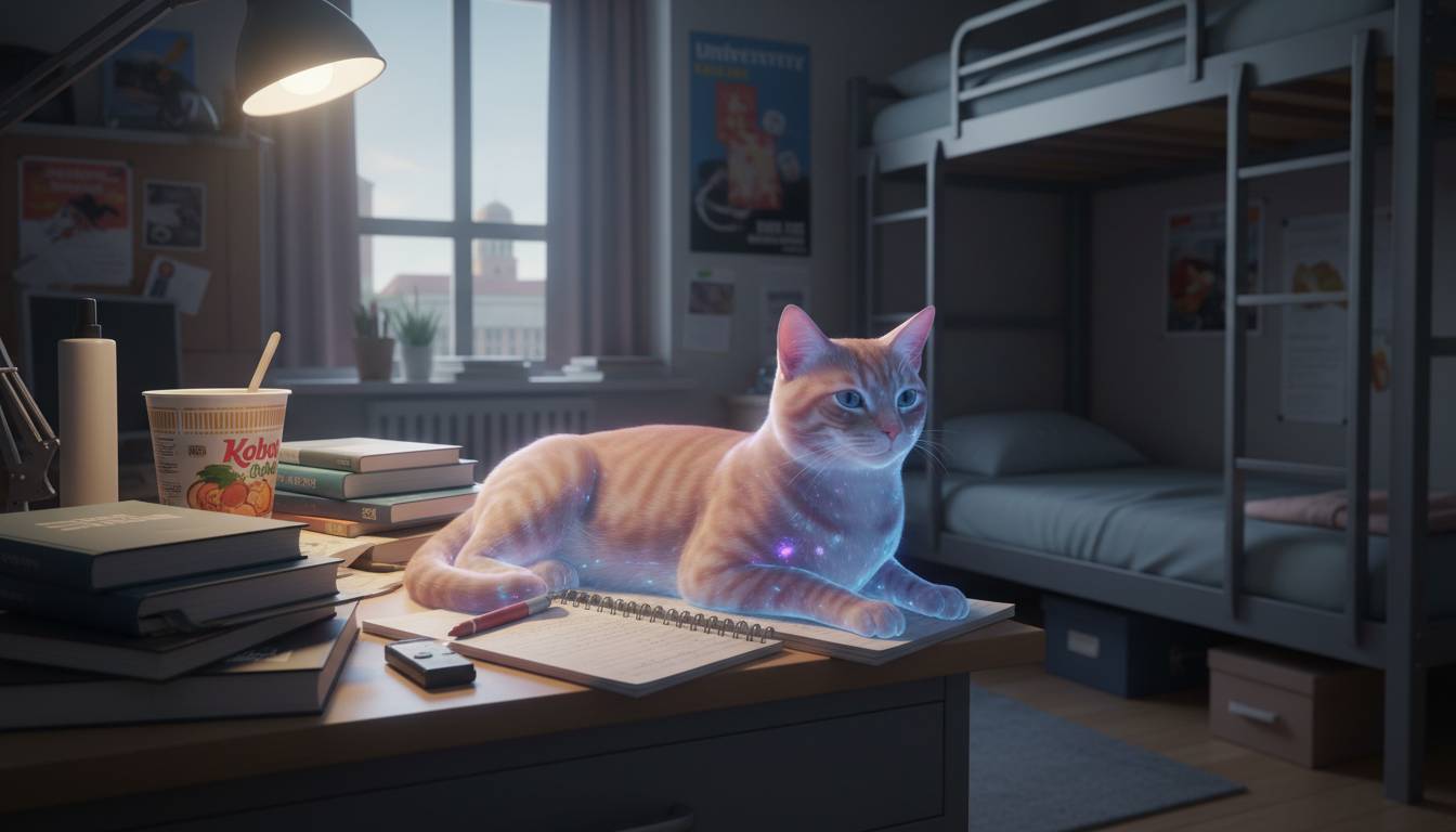 Virtuelle Katze im Wohnheim: Kann KI echte Nähe schaffen?