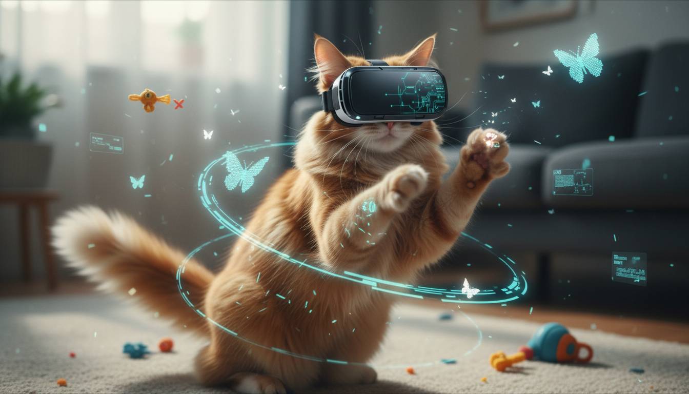 Einsam? Diese virtuelle Katze sprengt alle Erwartungen
