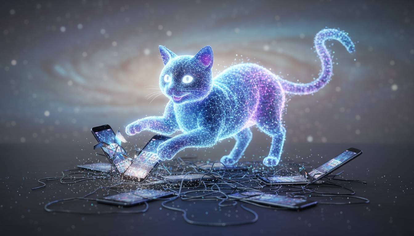 Kann eine virtuelle Katze deine Social-Media-Sucht knacken?