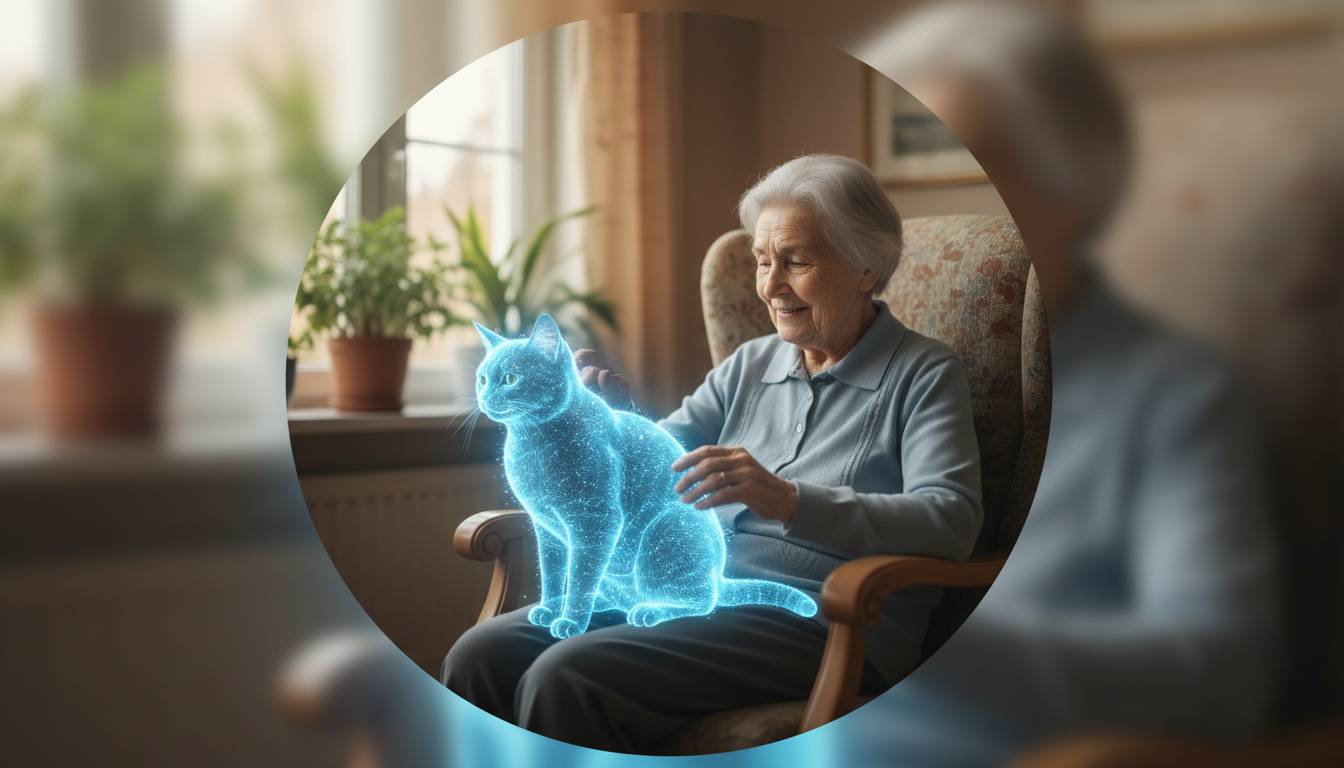 Einsamkeit adé? Die Wahrheit über virtuelle Katzen im Seniorenheim