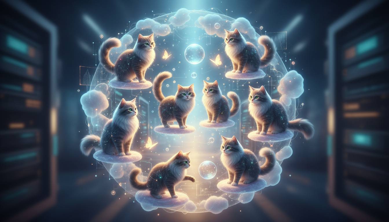 Virtuelle Katzen-Community: zwischen echter Nähe und digitaler Flucht