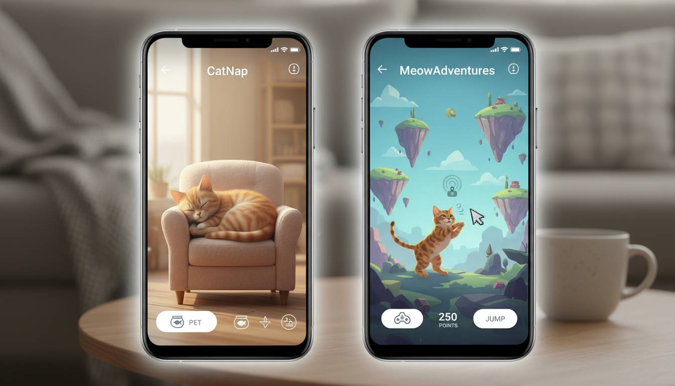Virtuelle Katzenapps vergleichen: Spielzeug oder echter Gefährte?