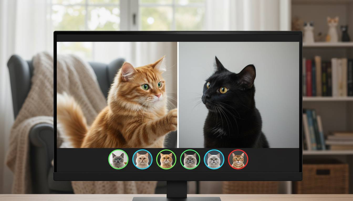 Virtuelle Katzenfreundschaft: Was du online nie erwartet hättest