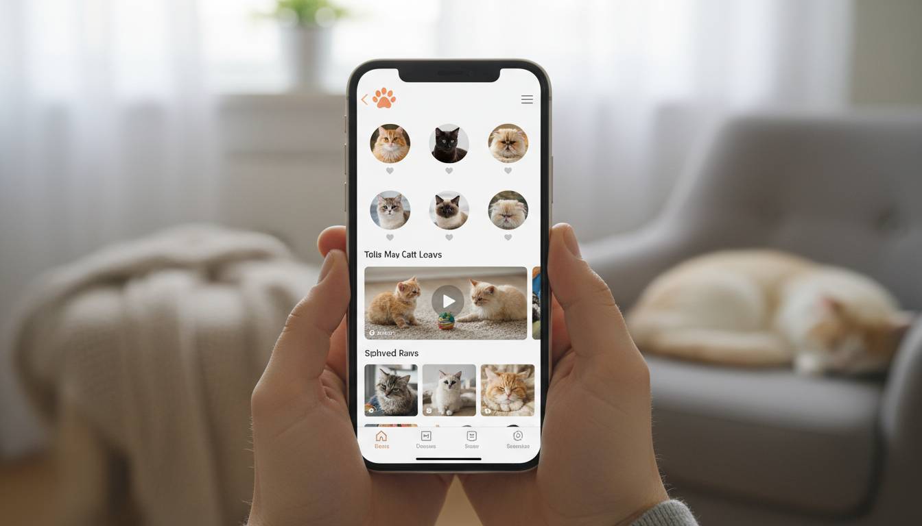 Wie echte Freundschaft? Die virtuelle Katzenliebhaber Community App im Realitäts-Check