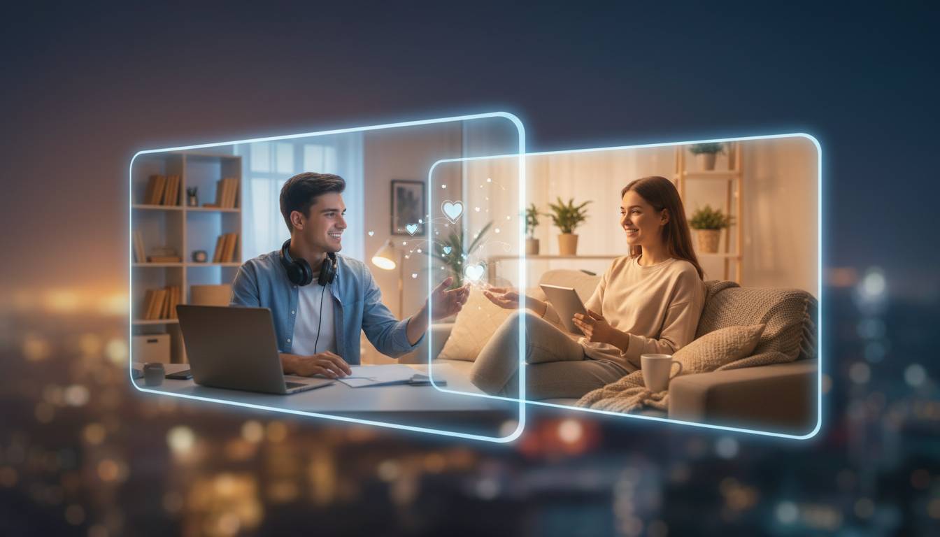 Virtuelle Liebe 2026: Warum eine Online-Beziehung dein Leben verändern kann