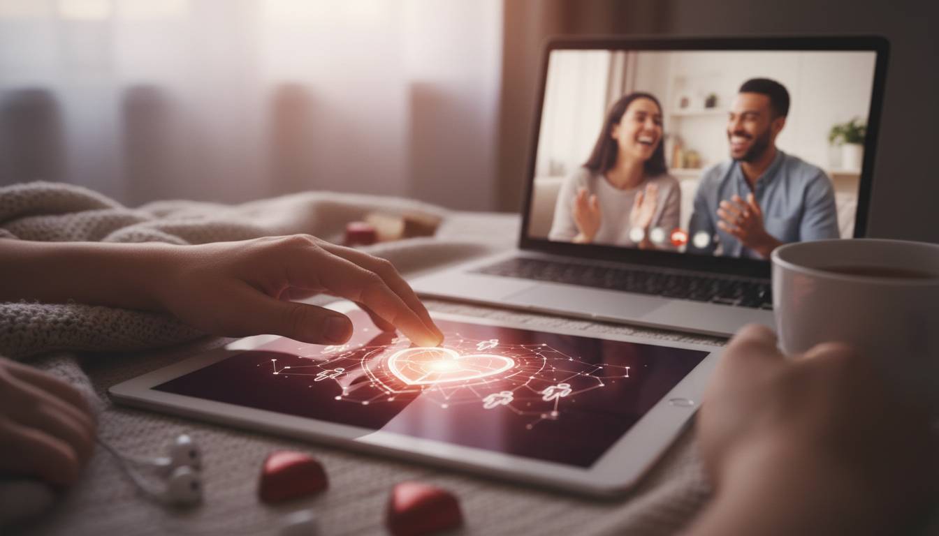 Virtuelle romantische Beziehungstipps online, die wirklich Nähe schaffen