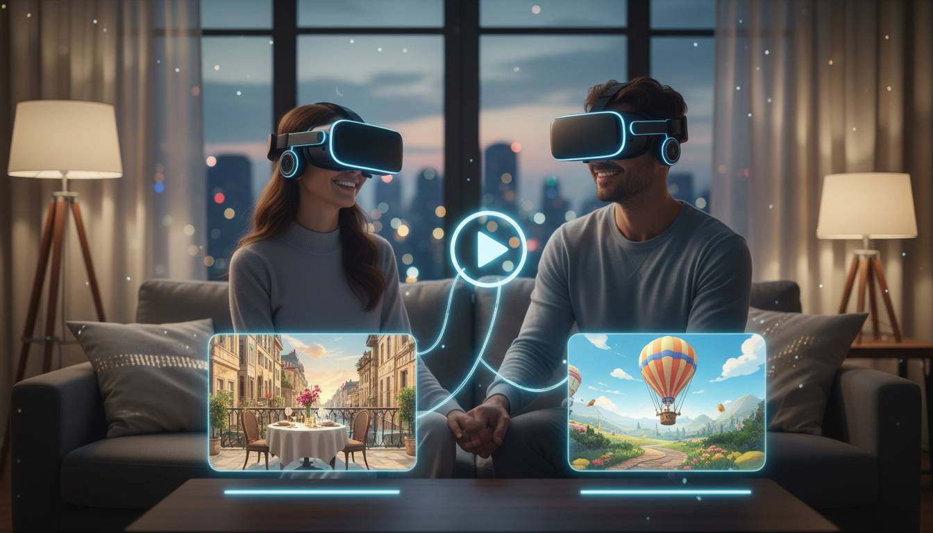 Virtuelle romantische Erlebnisse: Start digital, fühl real?