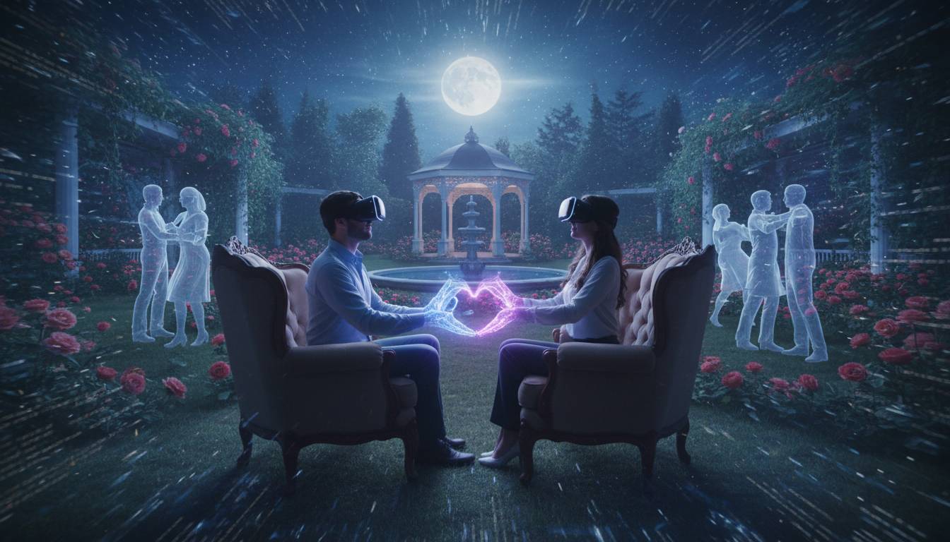 Virtuelle romantische Gesellschaft: Revolution oder Illusion?