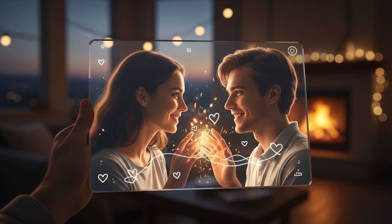 Was, wenn Liebe nur einen Klick entfernt ist? Die Wahrheit über virtuelle romantische Interaktion