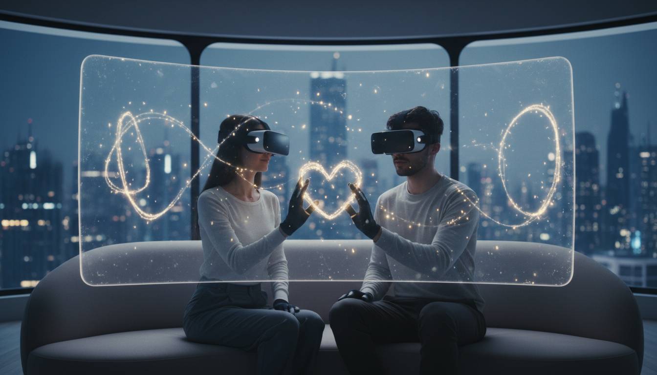 Sind virtuelle romantische Interaktionen die Zukunft der Liebe?