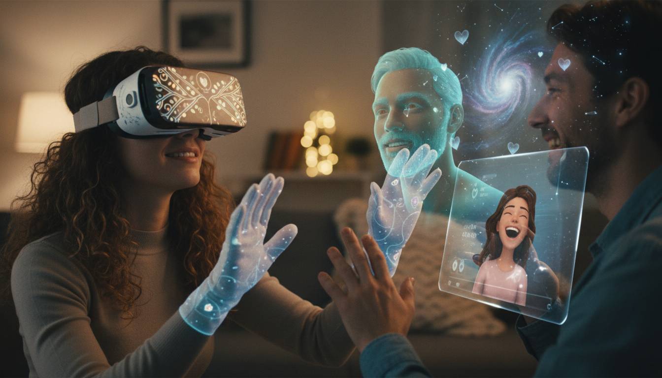 Sind virtuelle romantische Interaktionen echter als echte Liebe?