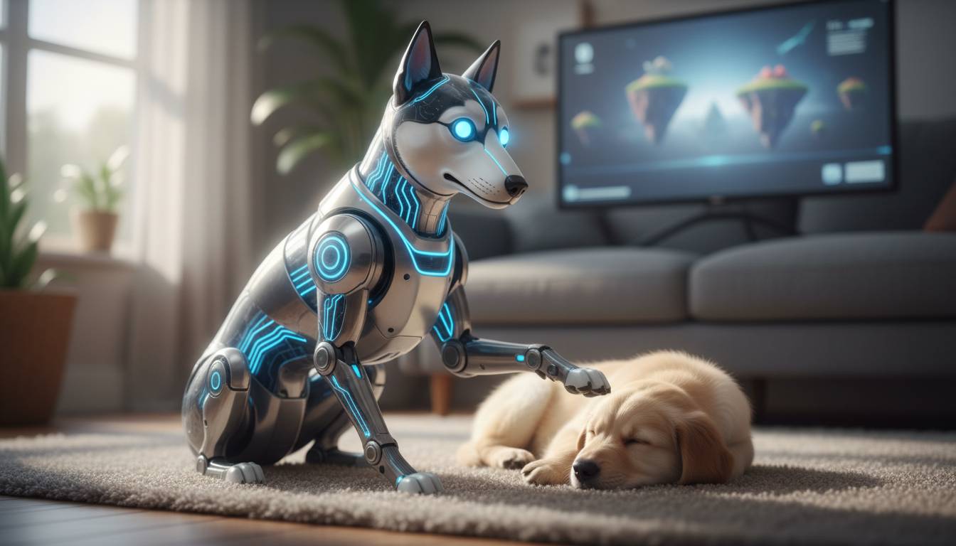 Kann ein virtueller Hund ein echtes Haustier ersetzen?