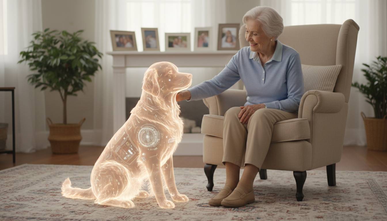 Kann ein virtueller Hund Senioren wirklich glücklich machen?