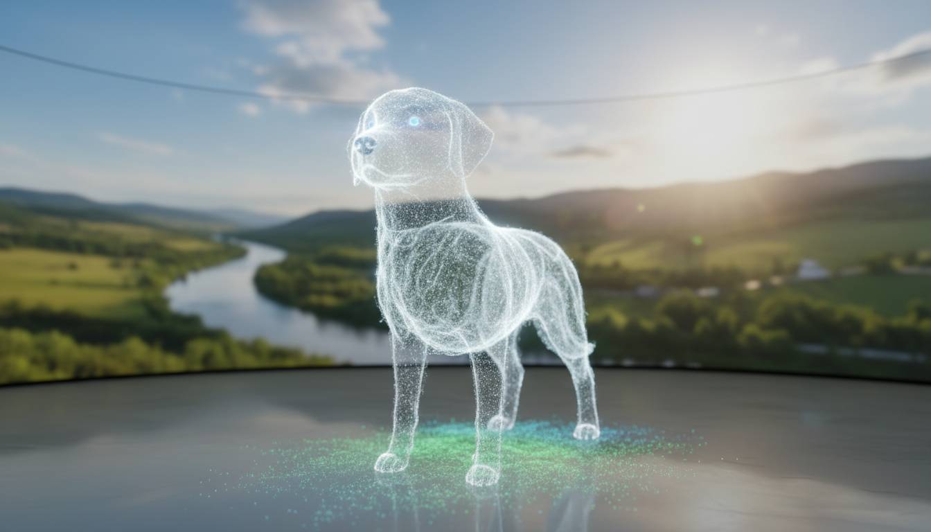 Virtueller Hund: Nachhaltig, digital, überraschend echt?