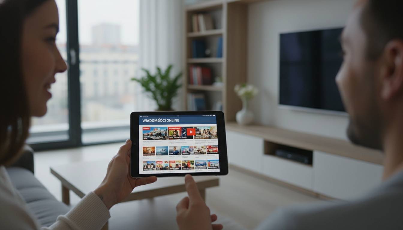 Czy wiadomości online zamiast TV to przyszłość? Sprawdź, co tracisz, zostając przy starych nawykach