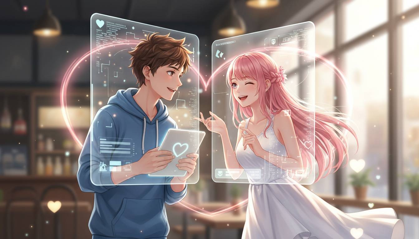 Czy odważysz się na wirtualne randki anime? Prawda zaskakuje
