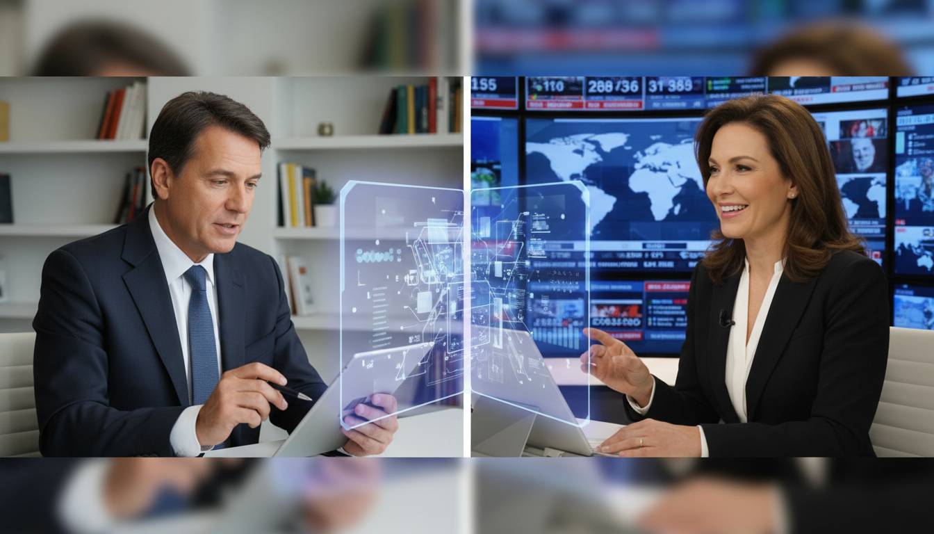 Czy wirtualne rozmowy z dziennikarzami to przyszłość, której się boisz?