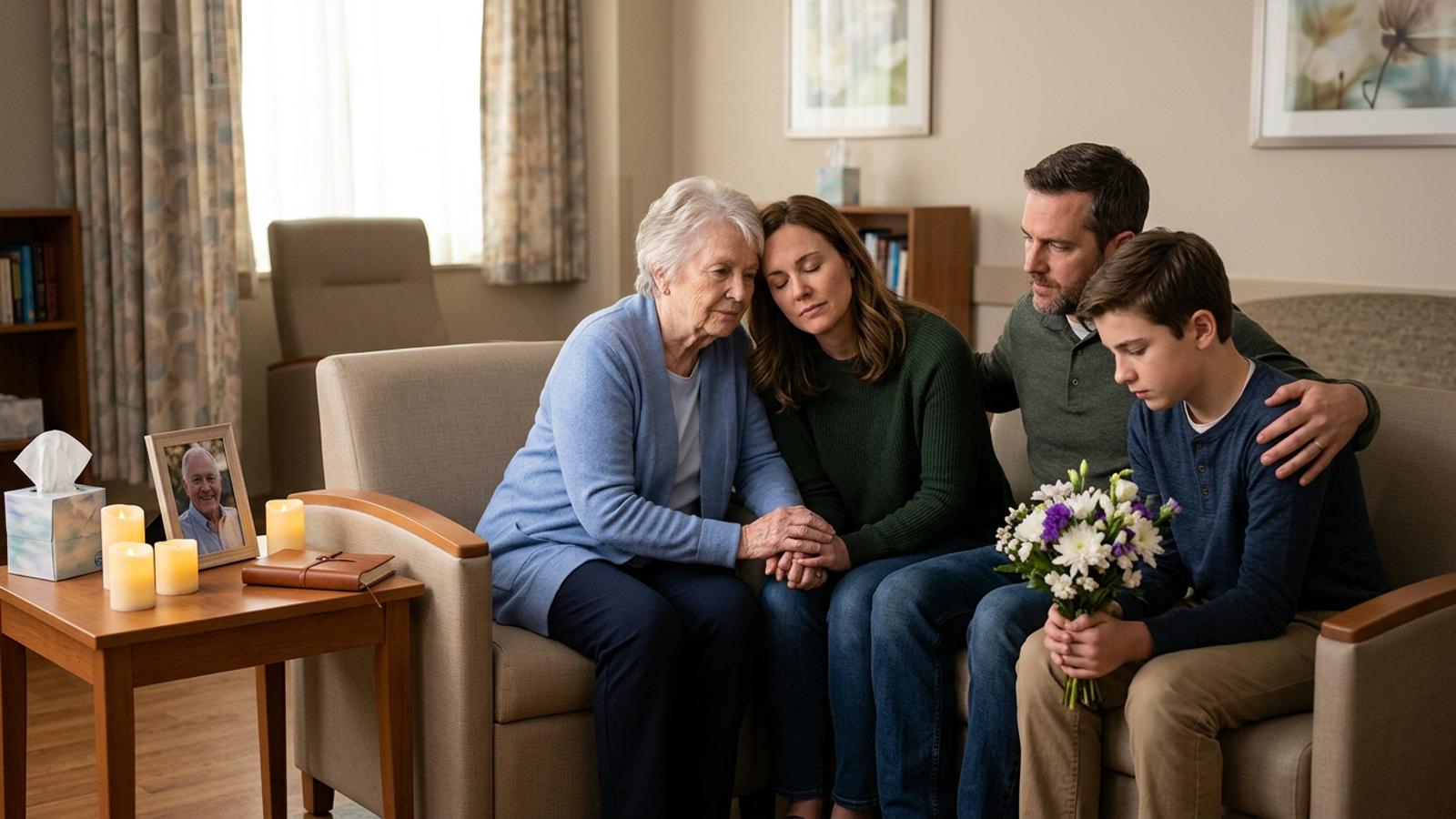 Providing emotional support for grieving families
