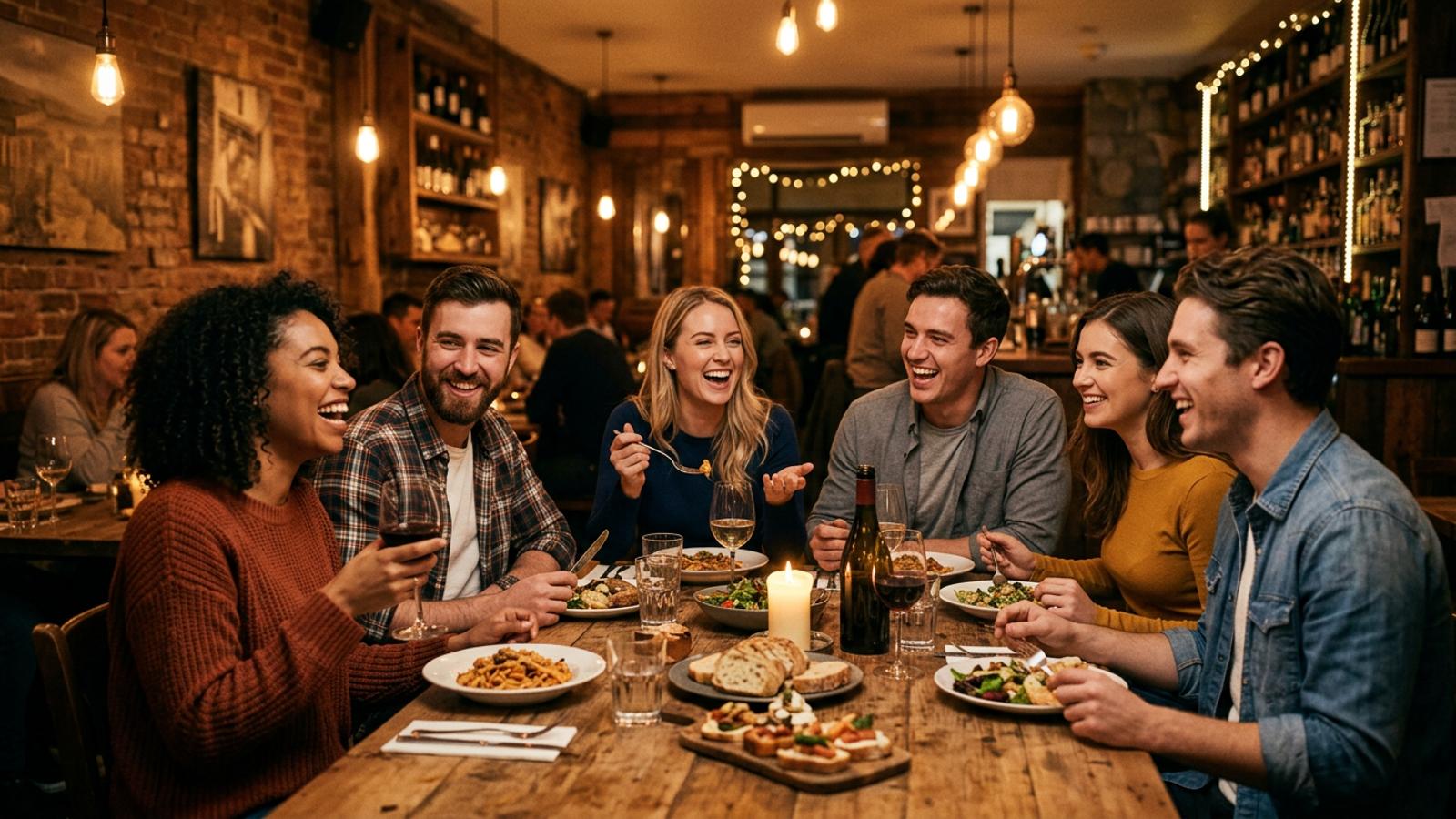 Szukasz lokalnej restauracji na spontaniczne spotkanie z przyjaciółmi.