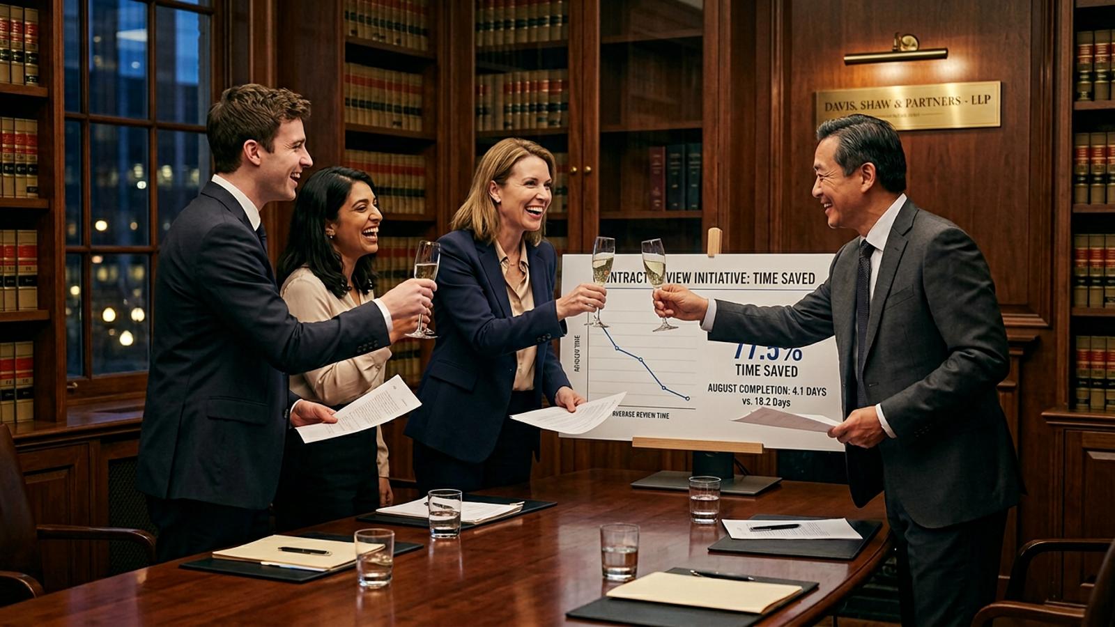 Reviewing extensive legal contracts