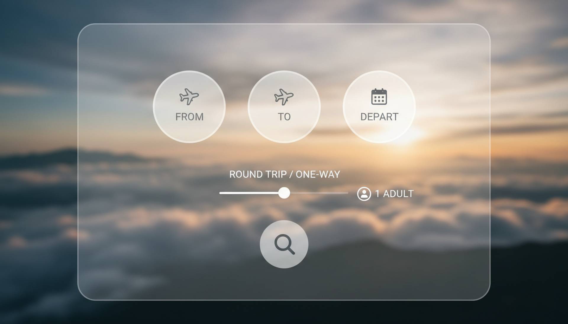 Simple Flight Search Interface, Smarter Choices, Less Overwhelm